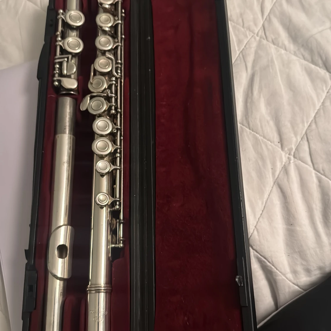 Yamaha tvärflöjt med fodral