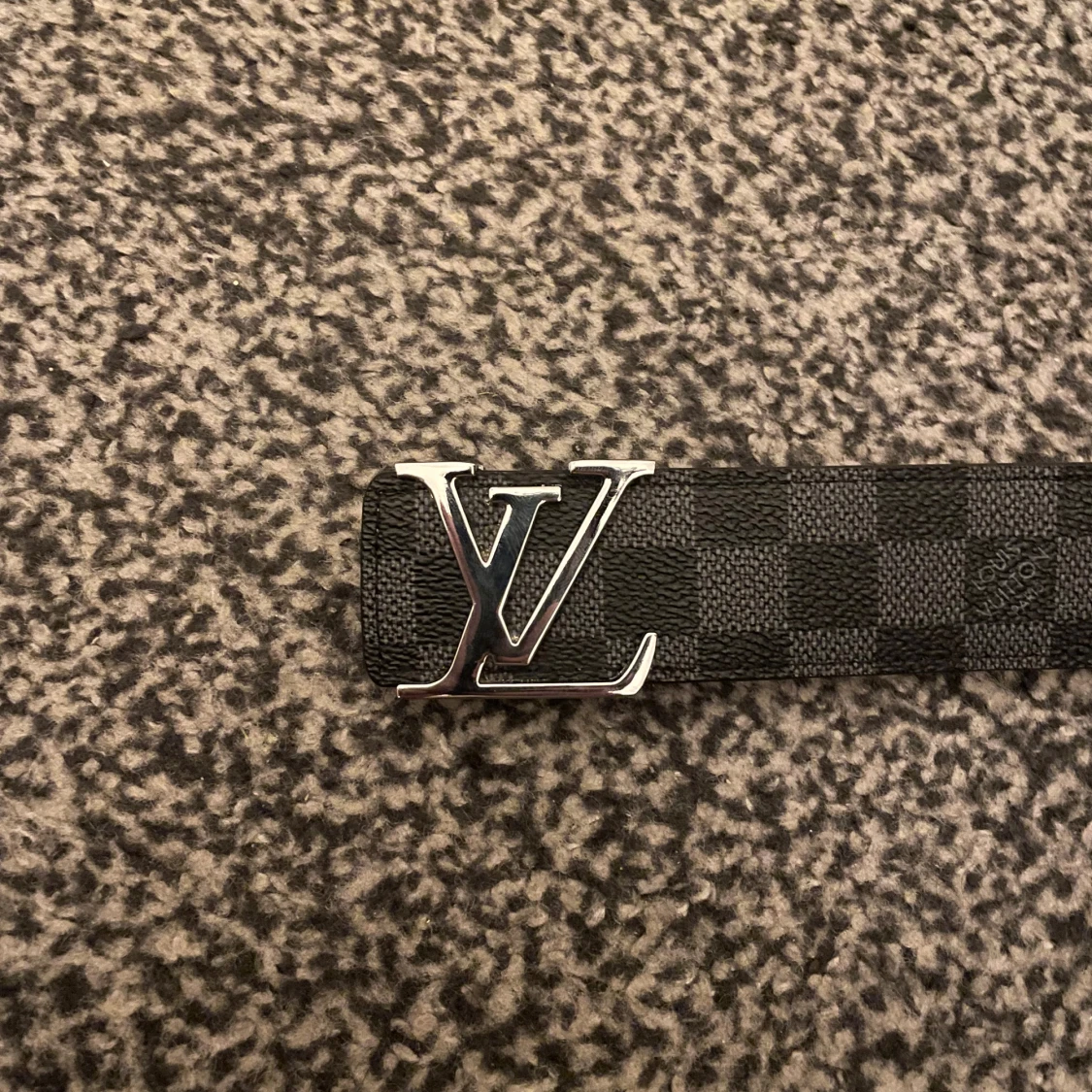 Rutig skärp svart - 2