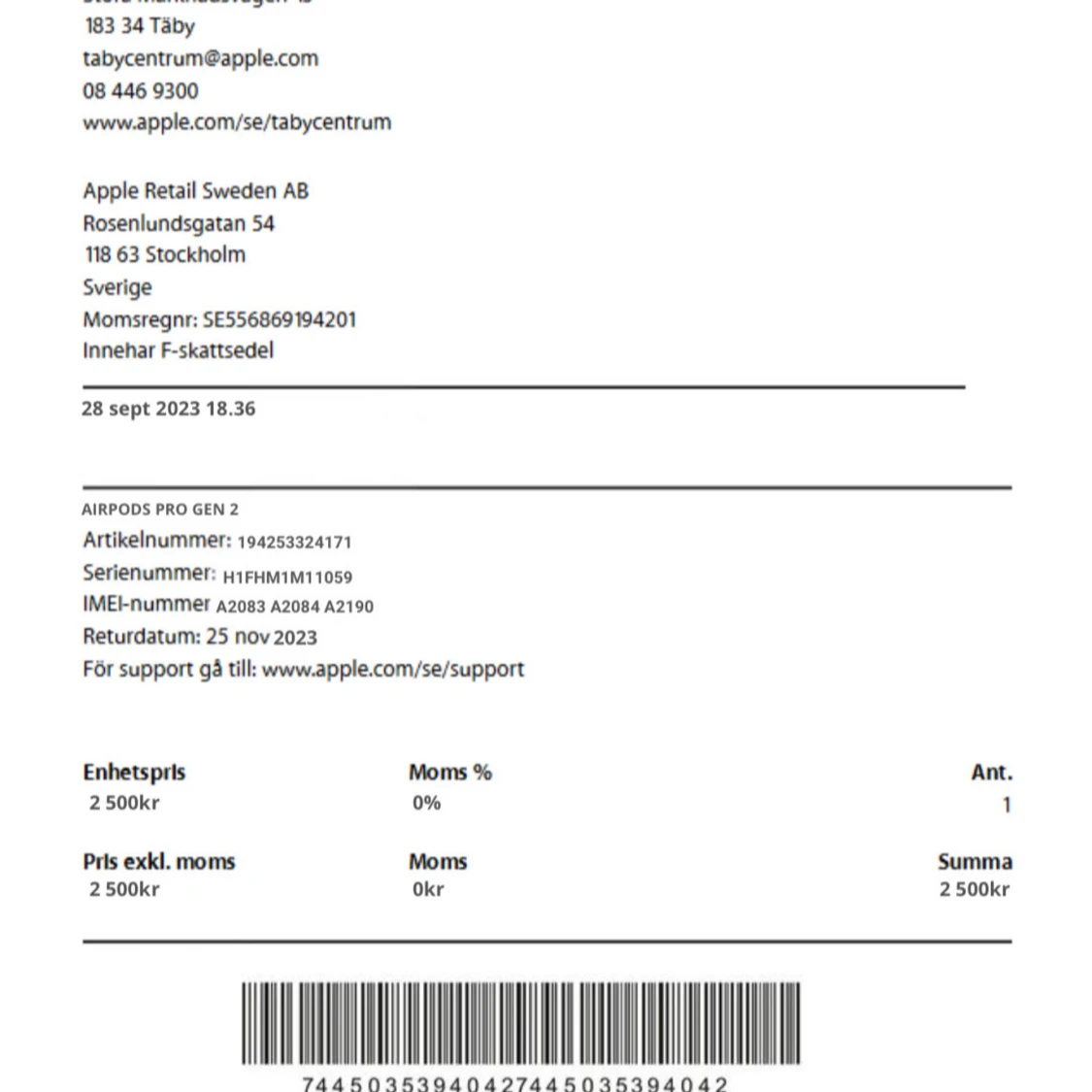 AirPods Pro (2nd generation) MagSafe USB-C - 3