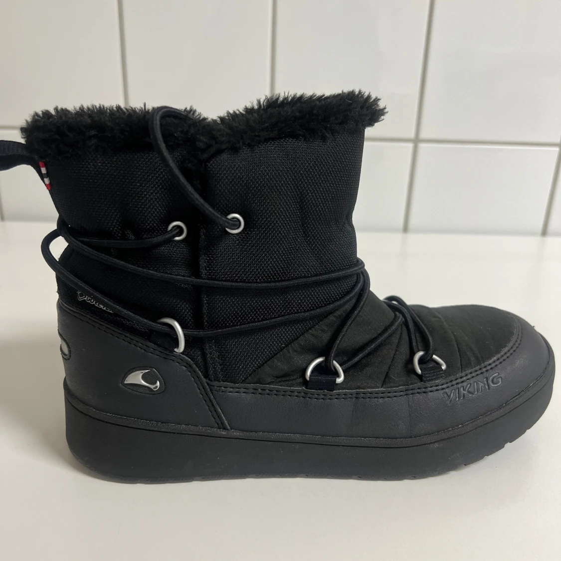 Svarta vinterboots från Viking strl 37 - 3