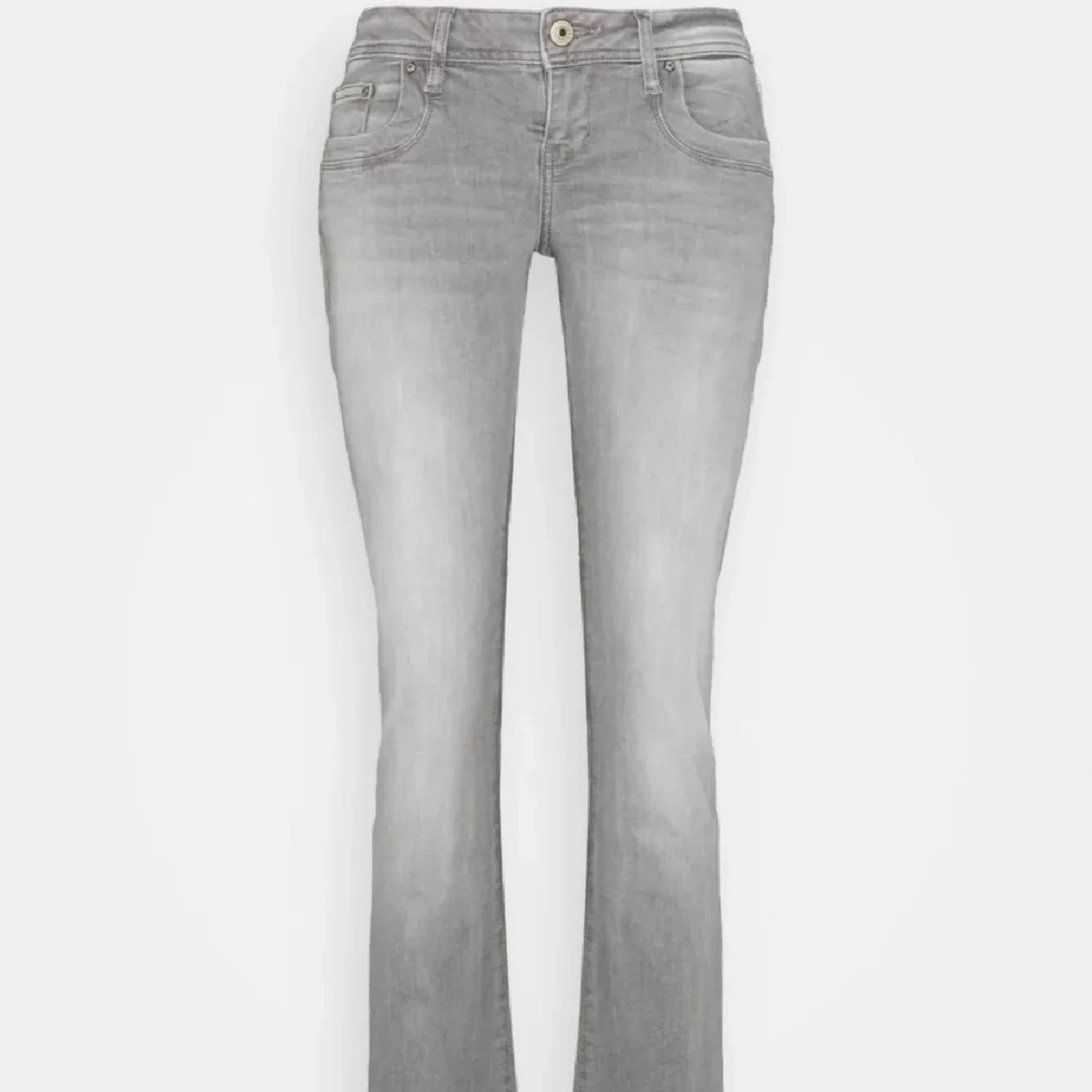 Grå bootcut jeans