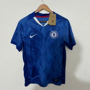 Chelsea Cole Palmer tröja Helt ny - Chelsea FC fotbollströja med Palmer 10 på ryggen, tillverkad av Nike. Hemma ställ för i år Chelsea spelar med. Fraktas snabbt, helt ny