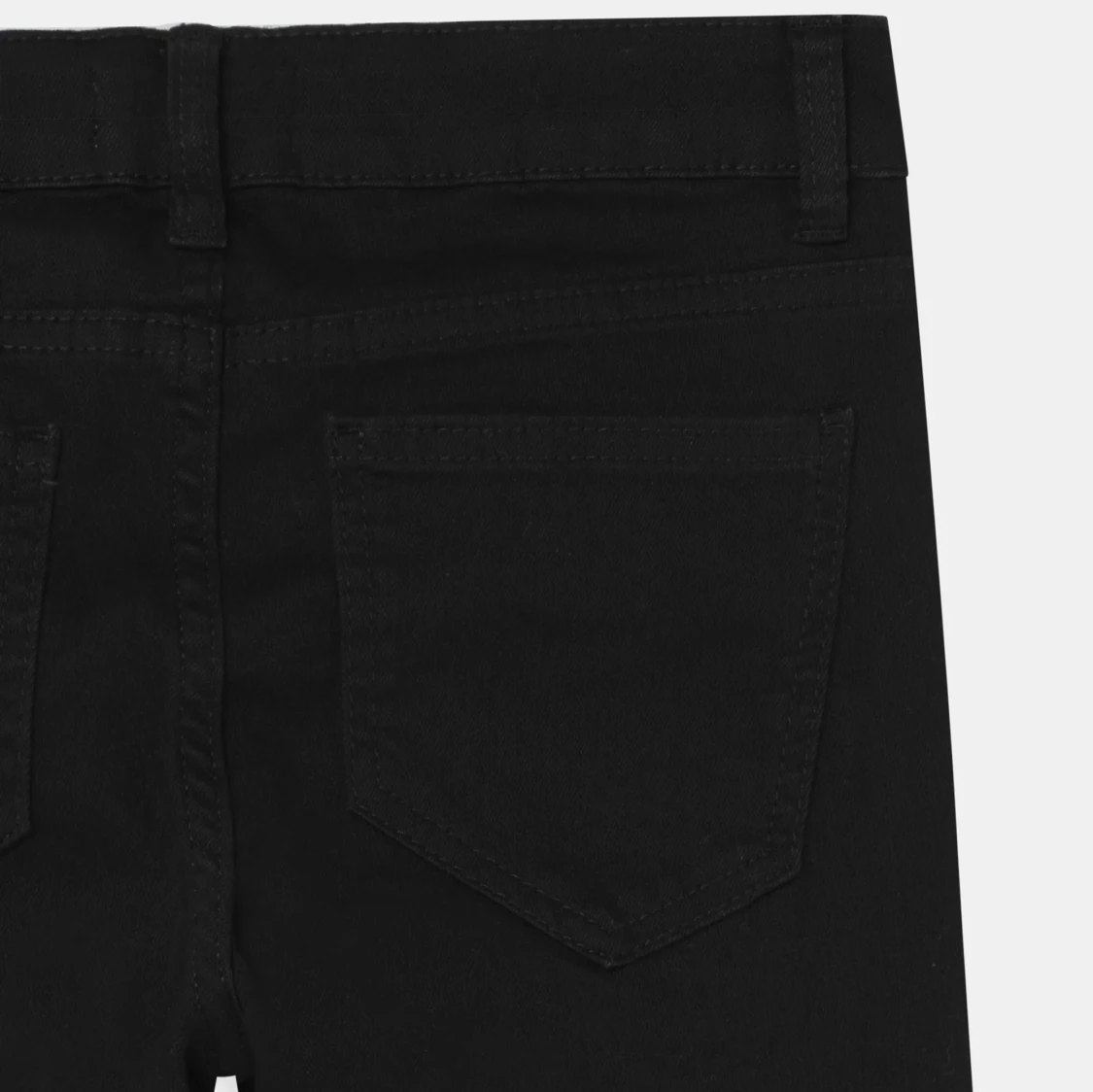 Svarta bootcut byxor från Lindex - 2