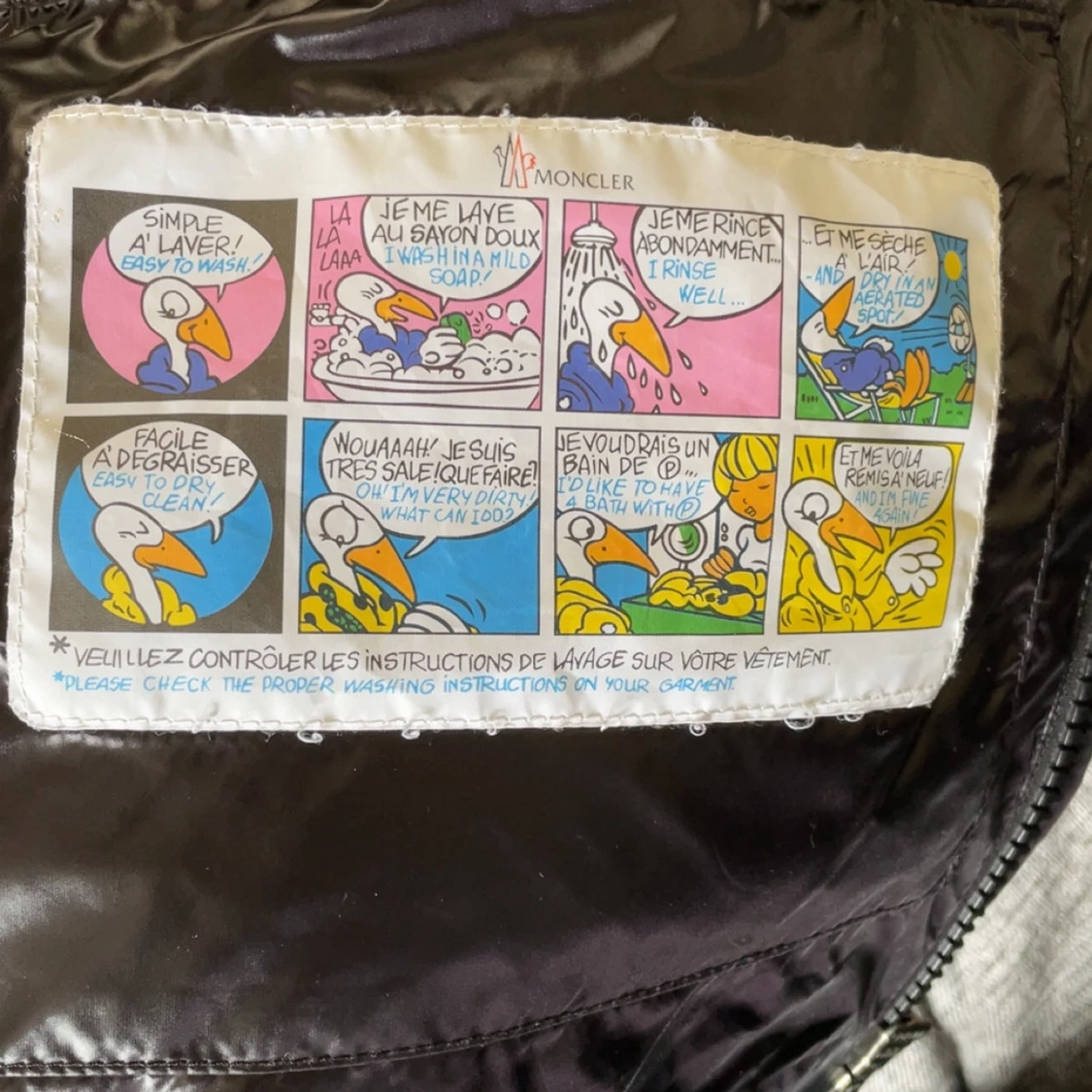 Svart dunväst från Moncler - 2