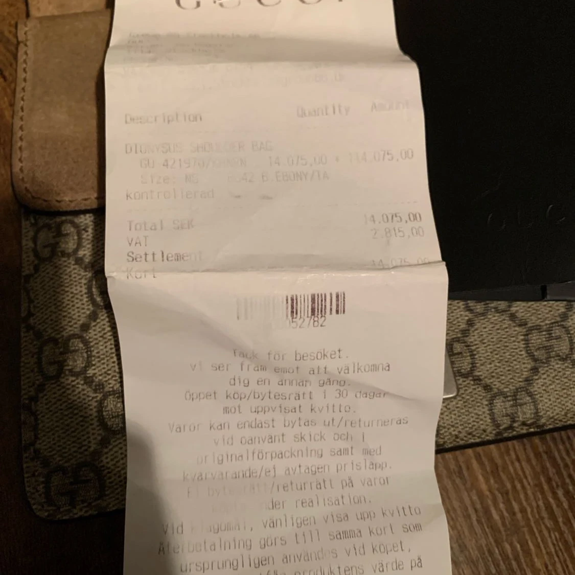 DIONYSUS SMALL SHOULDER BAG - 1