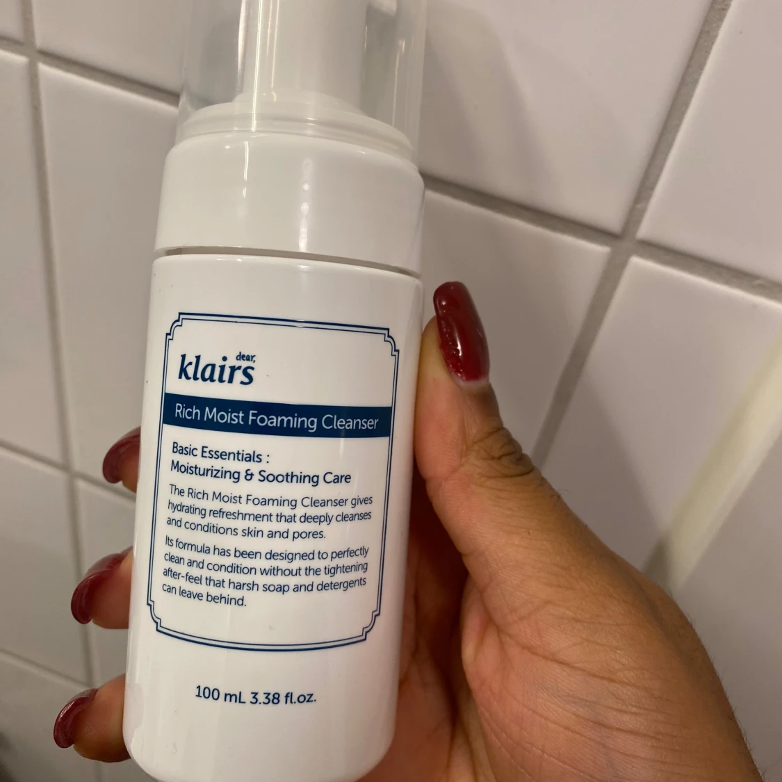 Klairs Rich Moist Foaming Cleanser 100ml