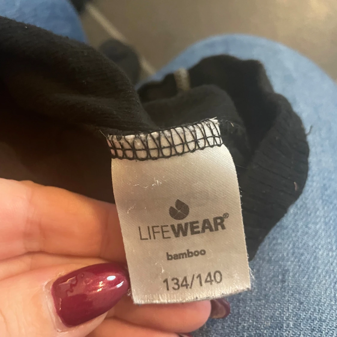 Svart underställ  134/140 - 1