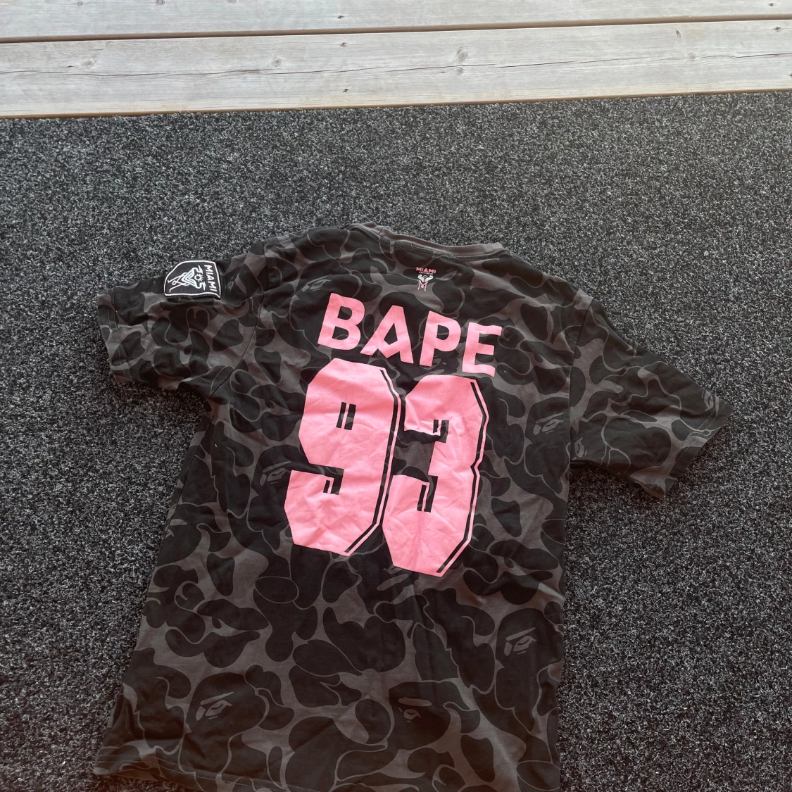 BAPE T-shirt – Football Jersey Style - S - 3