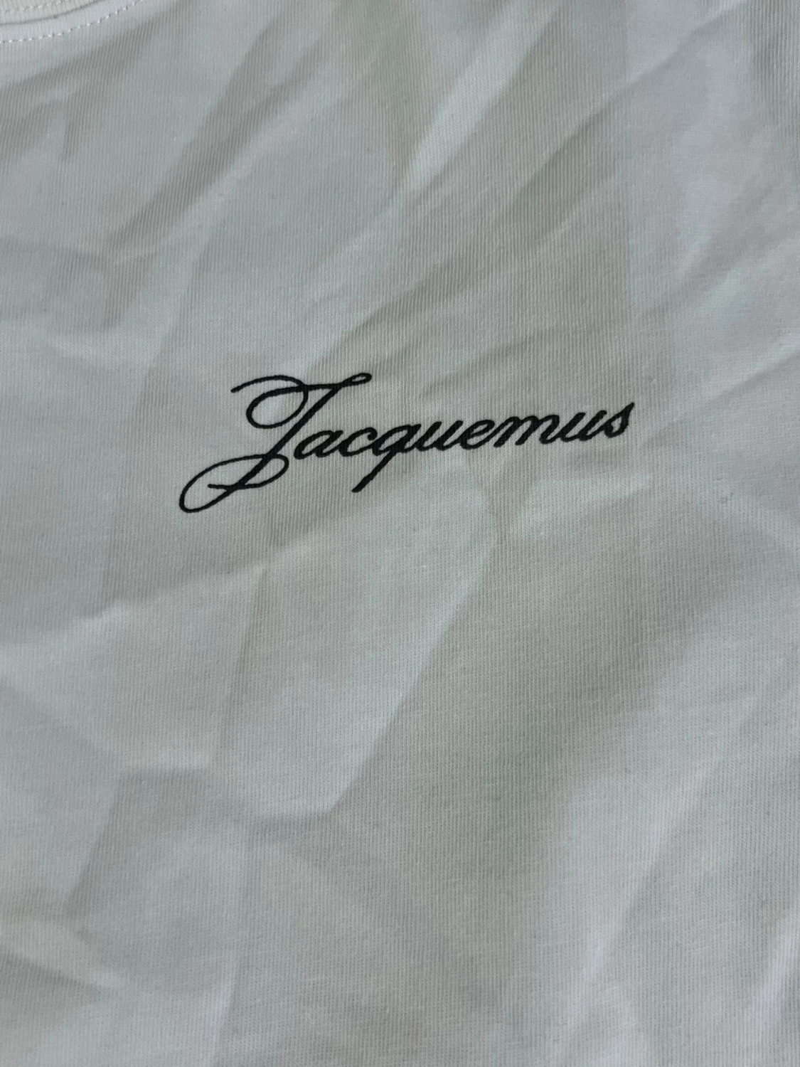 Vit Jacquemus t-shirt i bomull - 1