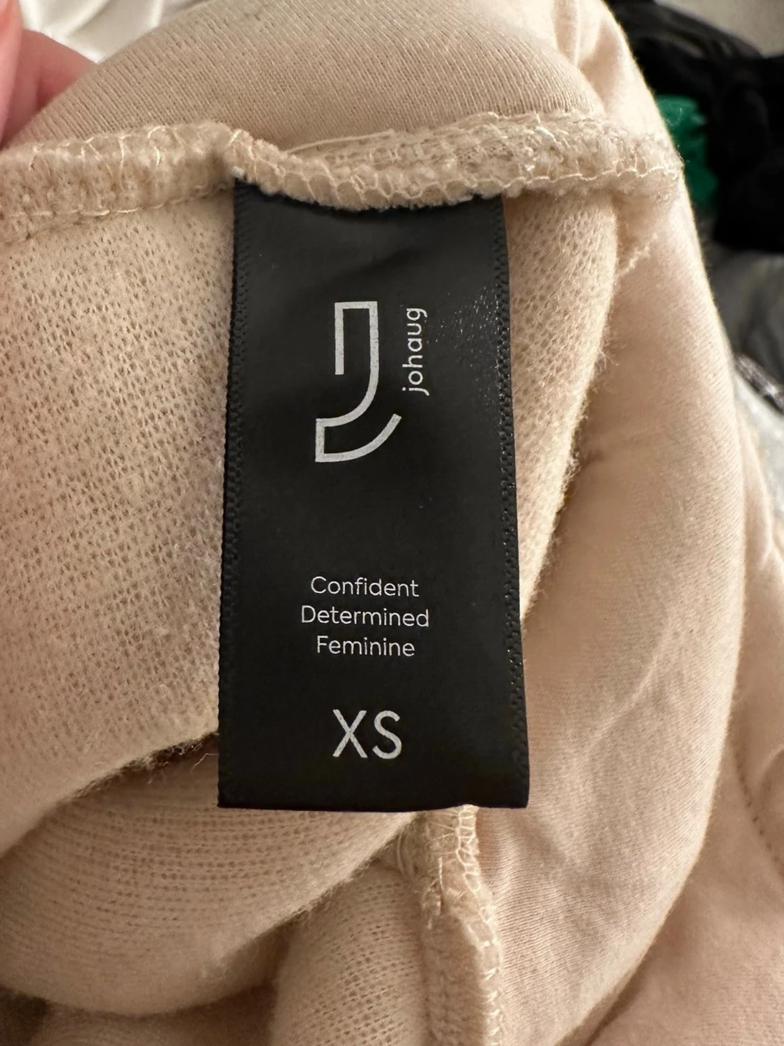 Beige teddytröja med lång ärm - 2