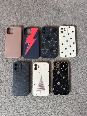 Mobilskal till iPhone 12  - Säljer sju mobilskal som ett paket. Skalet från Bjornberry är värt 250kr och de andra ca 50kr. 💕