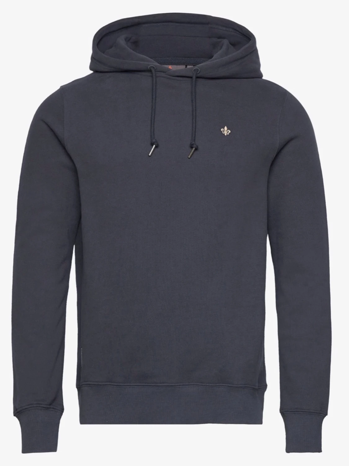 Mörkblå hoodie