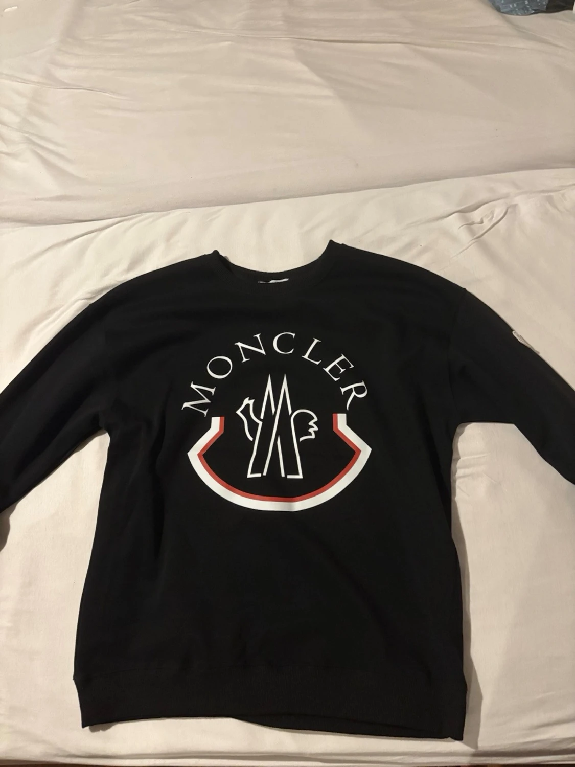 Svart sweatshirt från Moncler