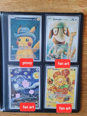 Pokemon Van Gogh theme - Pokemon van gogh theme fan art ( not al tcg card ) perfect for framing and decoration for a pokemon fan