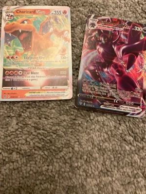 Två Pokémon kort  - Bra sick C och G