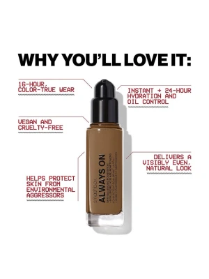 SmashboxAlways On Skin Balancing Foundation D10-W - D10-W - Smashbox Always On Skin-Balancing Foundation – Shade Dawn (Brand New)  Brand new, unopened Smashbox Always On Skin-Balancing Foundation in the shade Dawn.  * ✨ New and sealed * Shade: Dawn * Hydrating formula with hyaluronic acid & adaptogens * Natural, skin-like finish * Purchased by mistake, so I’m selling it unopened.