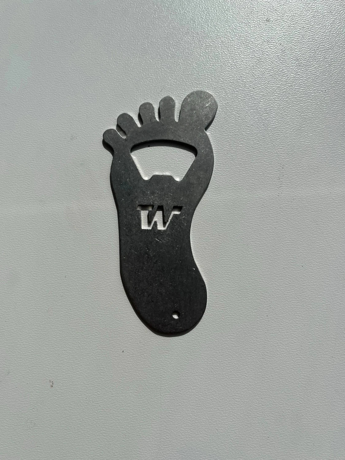 Rostfritt stål kapsylöppnare fot Bigfoot - 1