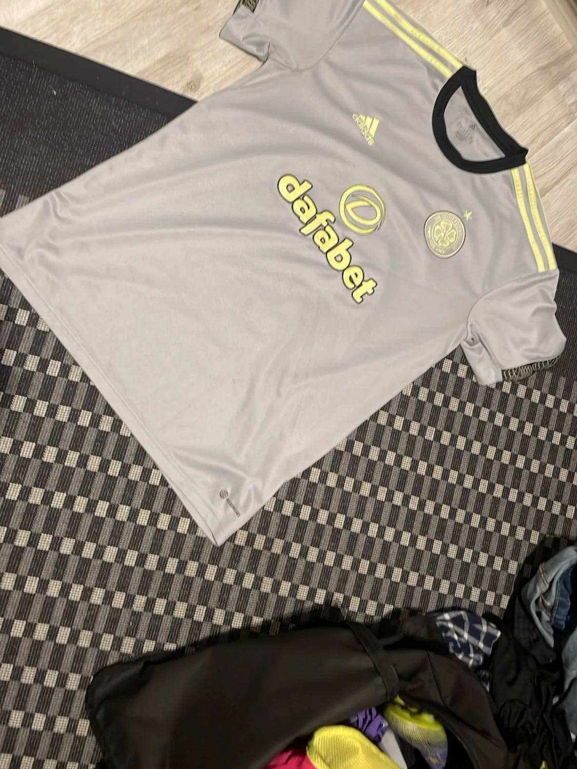 Grå Celtic FC matchtröja Adidas