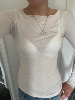Vit Intimissmi tröja - Långärmad Intimissmi tröja