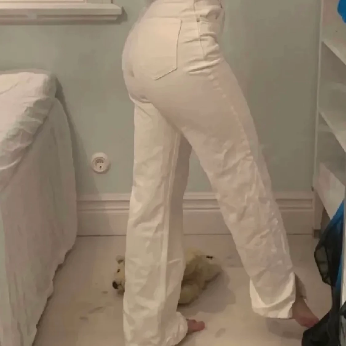 Jeans med slits - 90