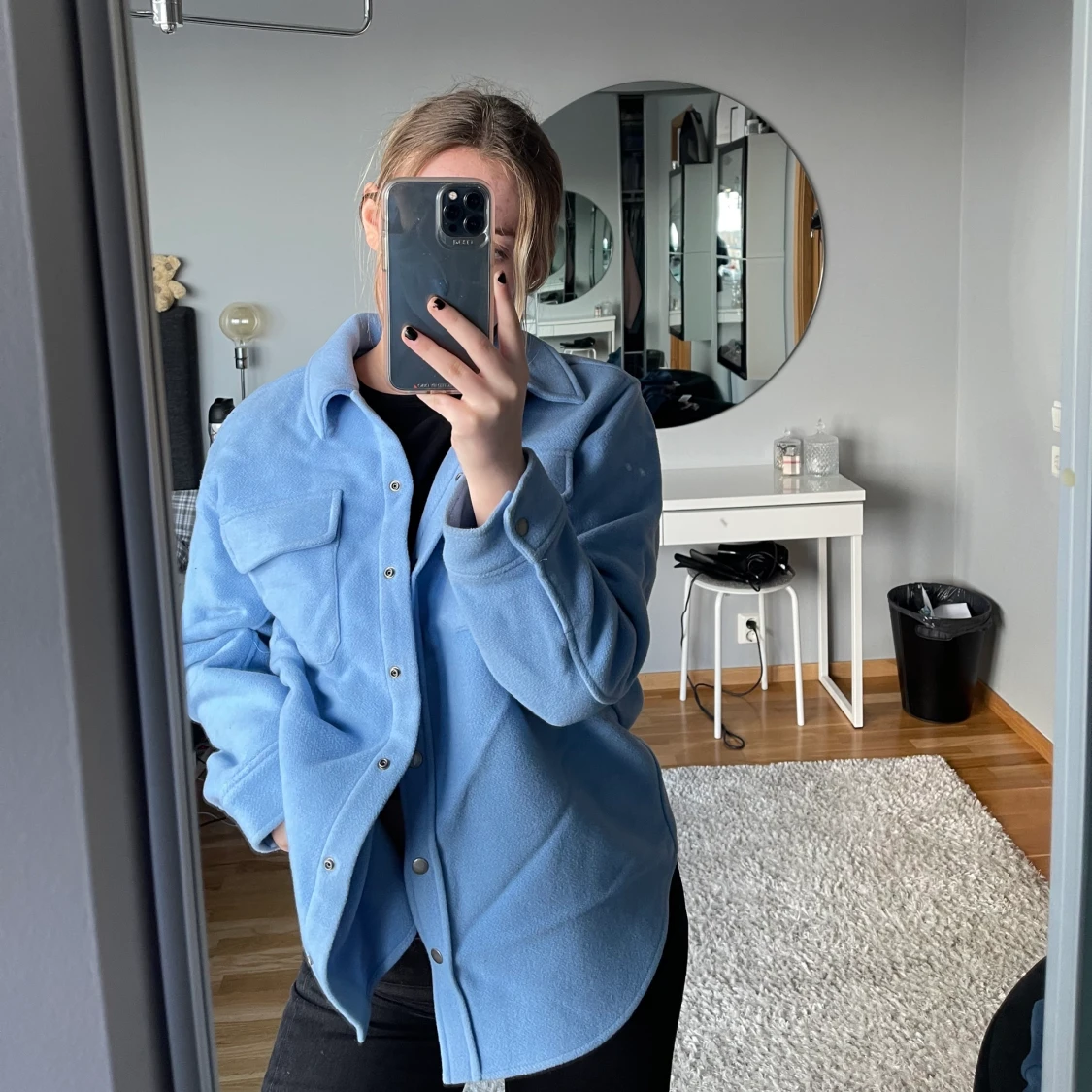 Blå vår jacka - 90