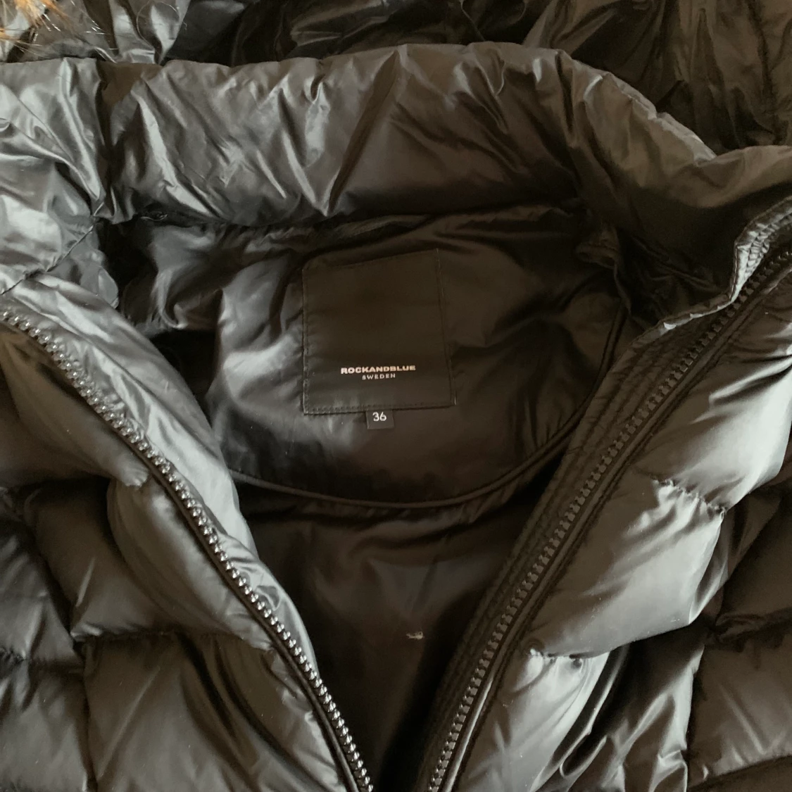 Rock and Blue dunjacka, svart - 90