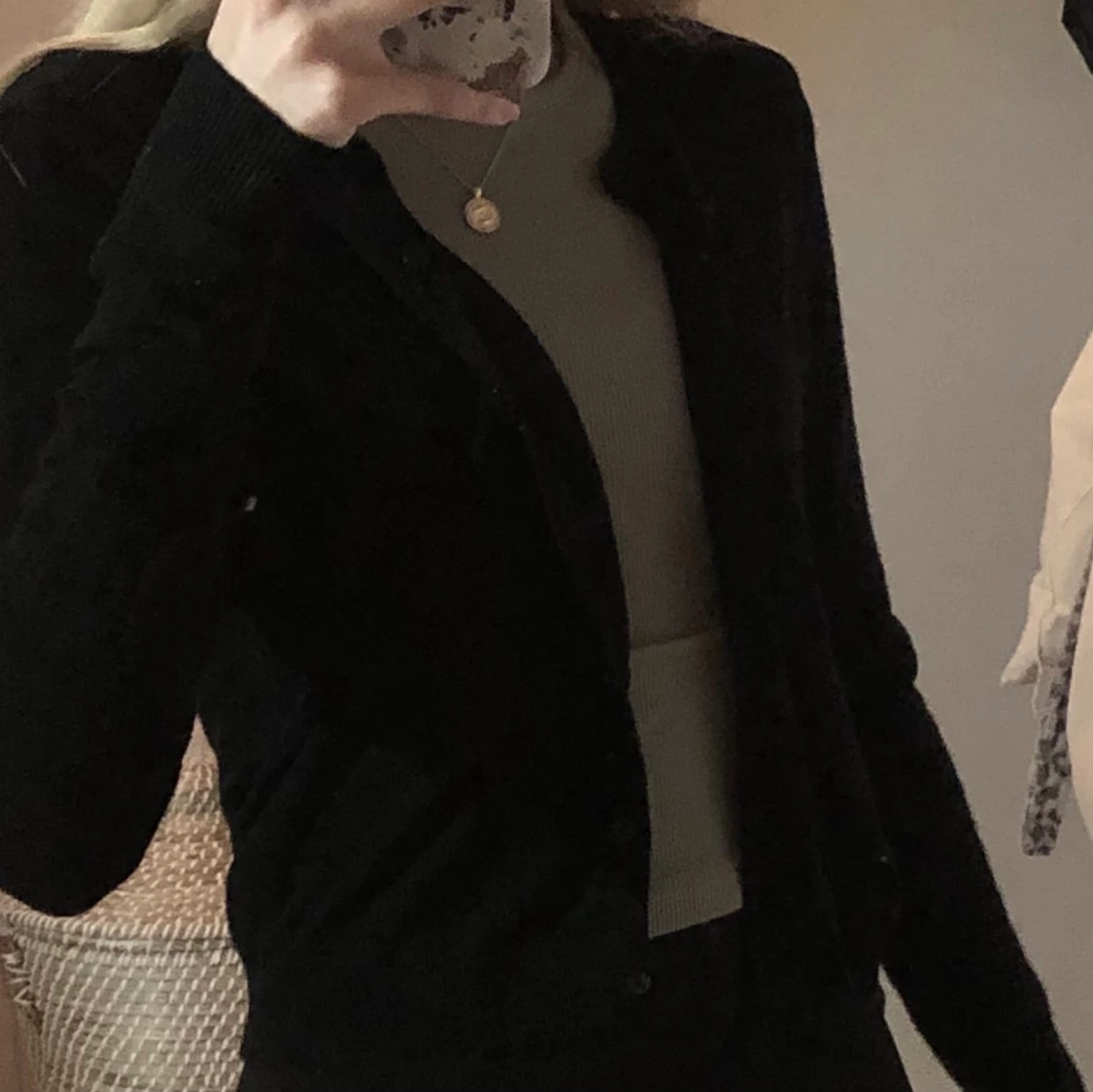 Svart kofta från VRS - 91