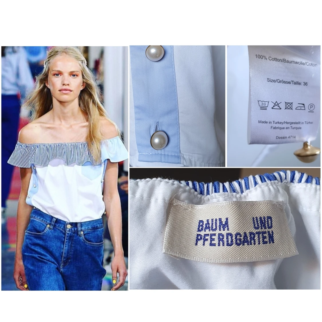 Oanvänd topp från BAUM UND PFERDGARTEN  - 91