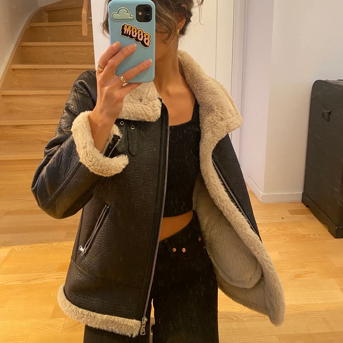 NAKD svart vinterjacka  - 91