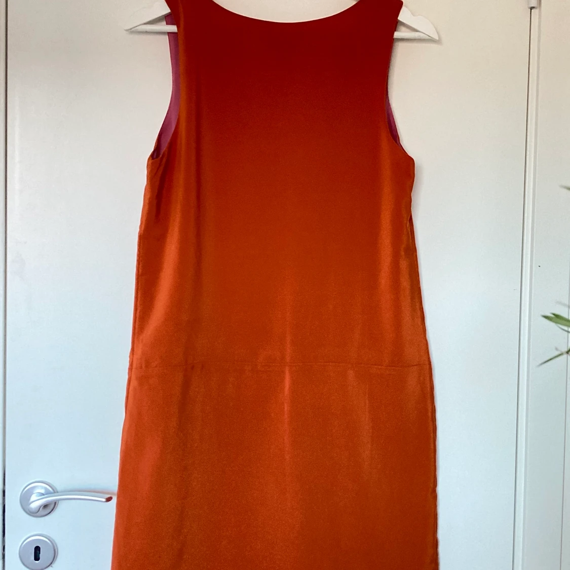 Orange klänning - 90