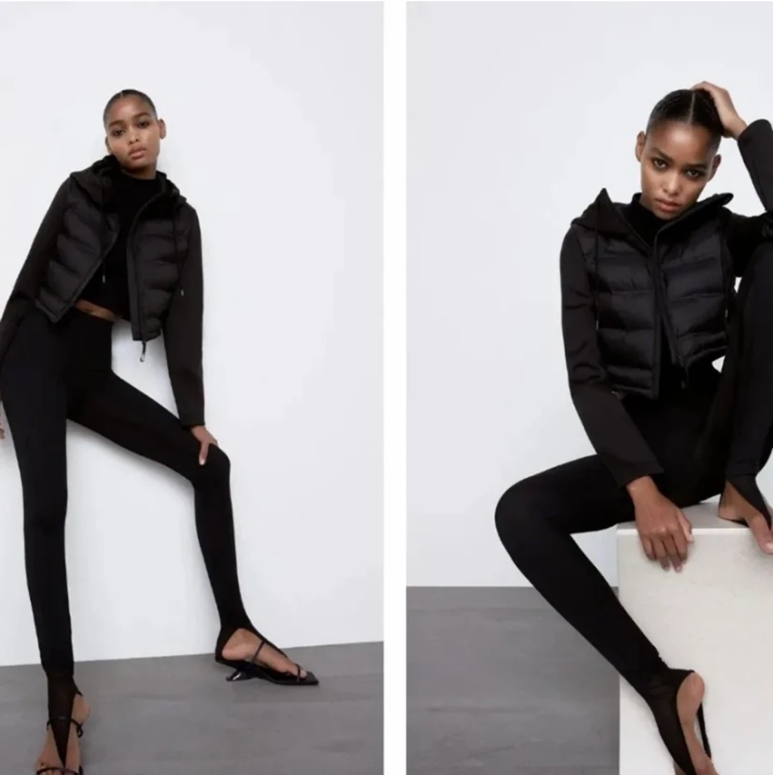 Zara cropped jacka - 91