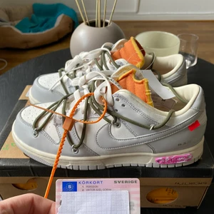 Nike Dunk Off White Lot 22 - Helt nya! LOT 22 av 50
