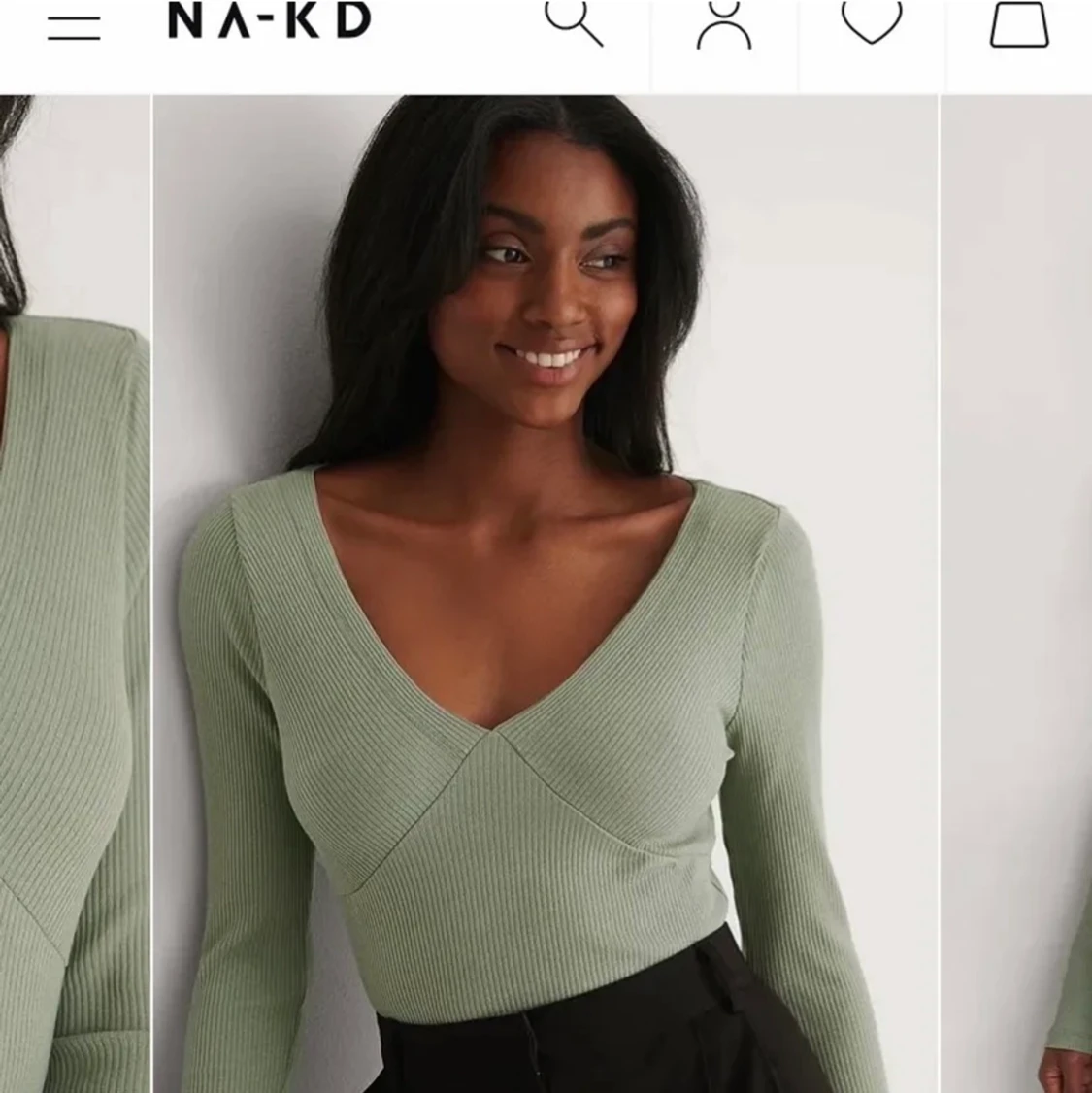 NA-KD topp helt oanvänd med lapp kvar! 