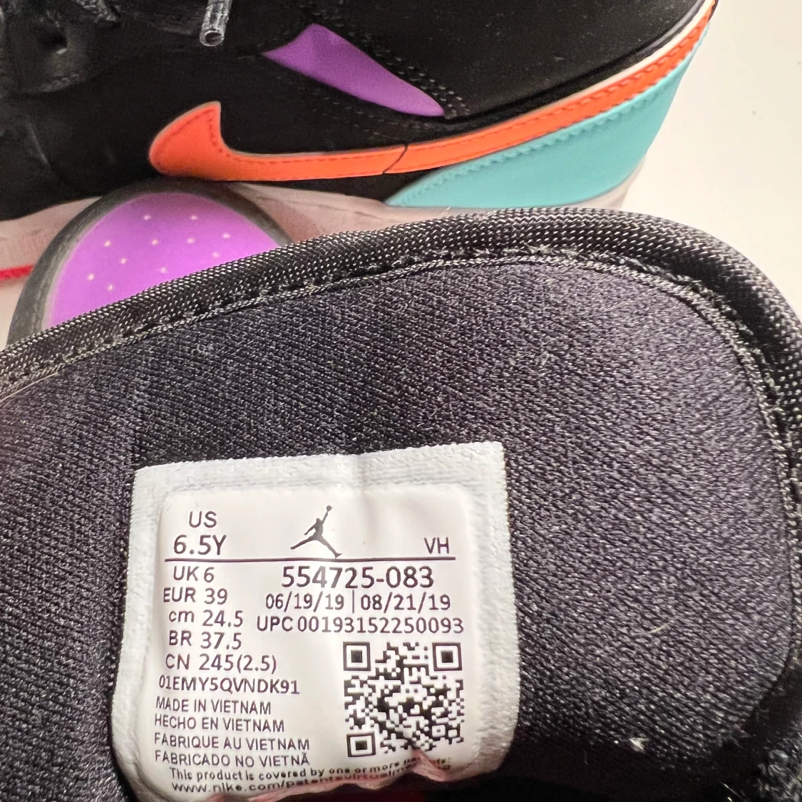 Nike air Jordan 1 mid - 91