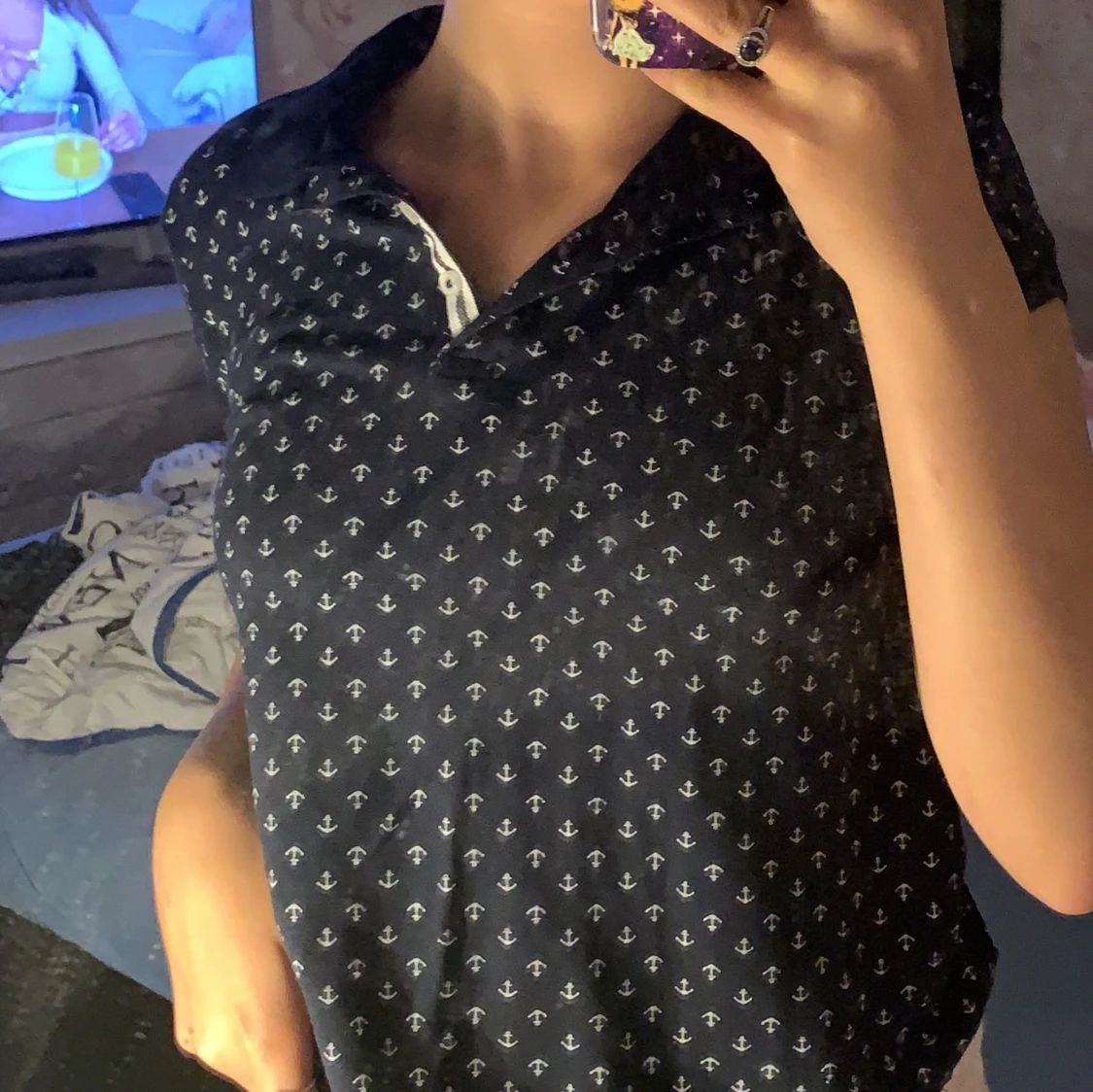 Skjorta med kort armar - 90