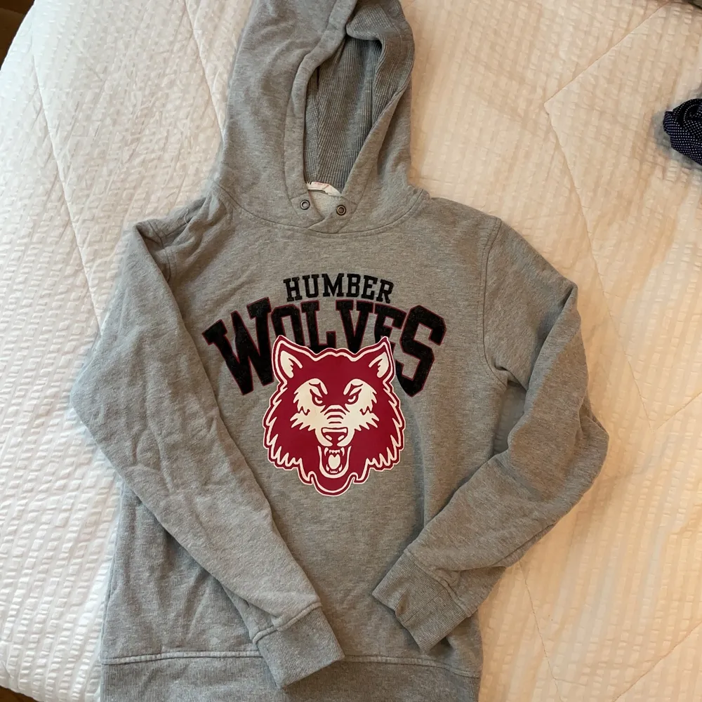 Hoodie med tryck från H&M! 12-14yr. Hoodies.