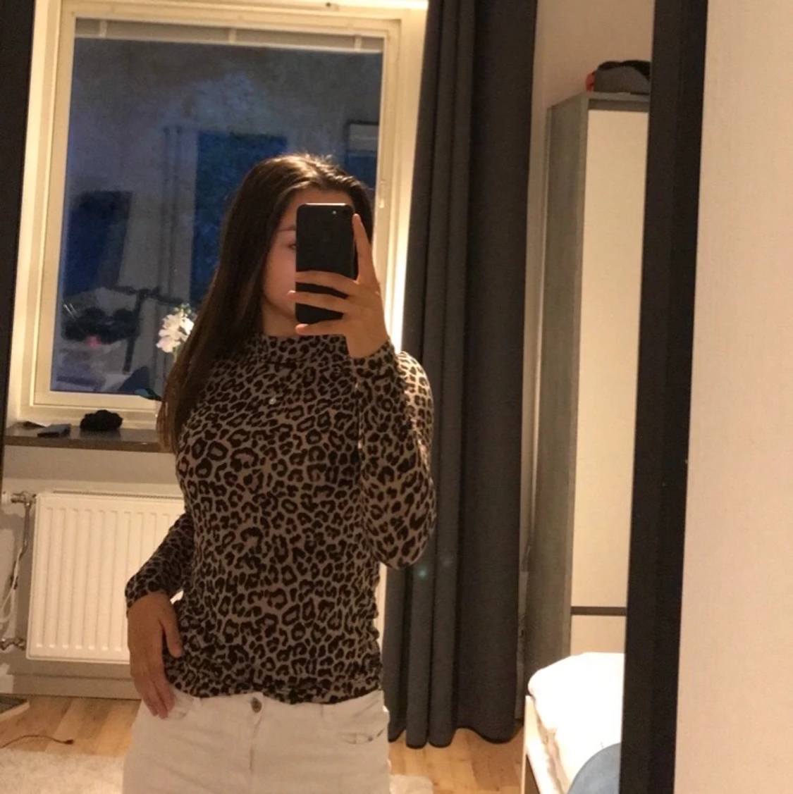 Leopard mönstrad tröja 