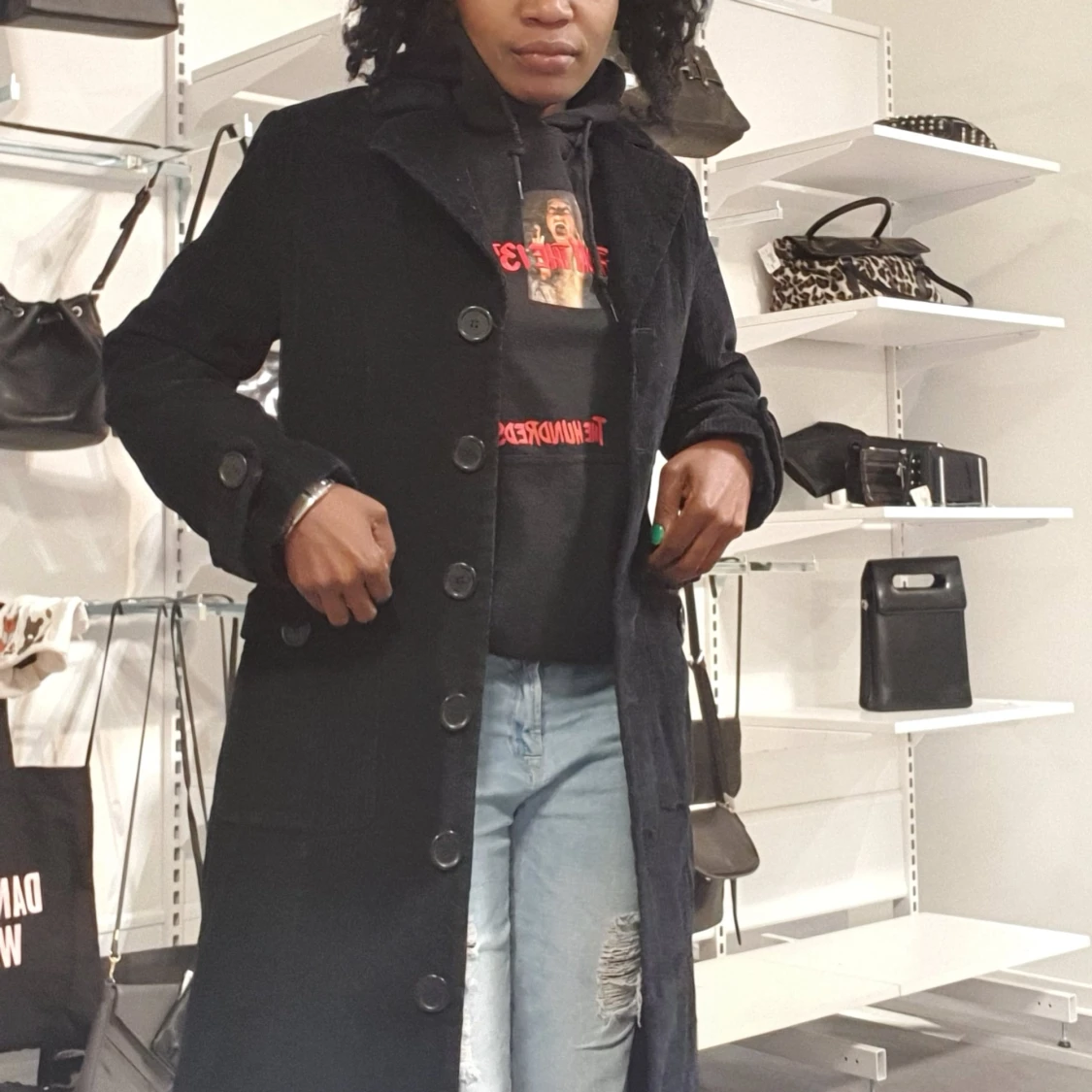 Lång Manchester kappa