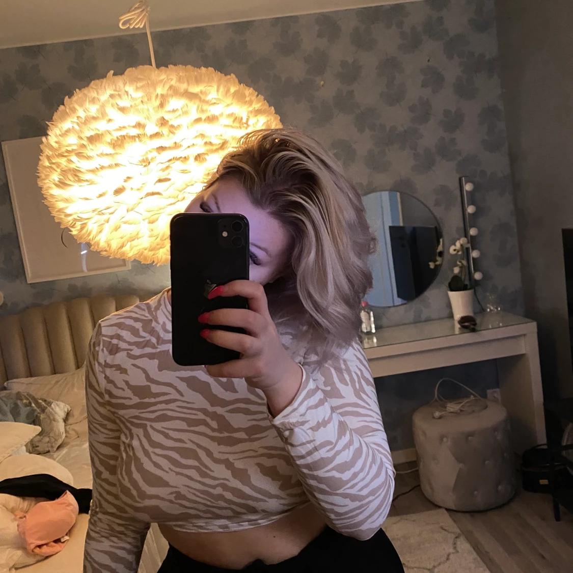 Topp med öppen rygg