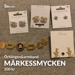 Märkessmycken  - Helt nya oanvända märkessmycken säljes, 200:-/styck