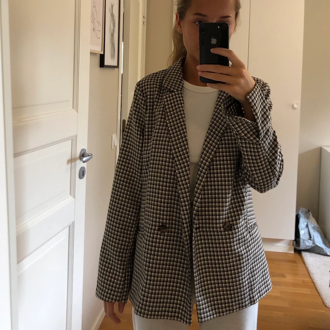 Mönstrad blazer