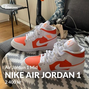 Nike Jordan Air - Skick: Ny.  UK 10/EU 44.  ”Bright Citrus” Jordans 