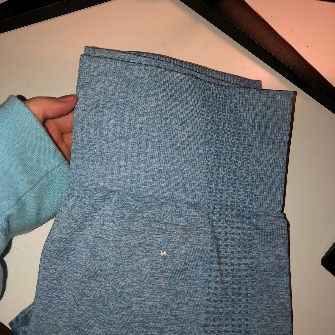 Vital Seamless leggings, Teal Marl - 90