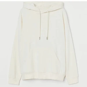Vit hoddie hm - vit hoddie från hm som knappt är använd, om d blir fler intresserad blir d bud 