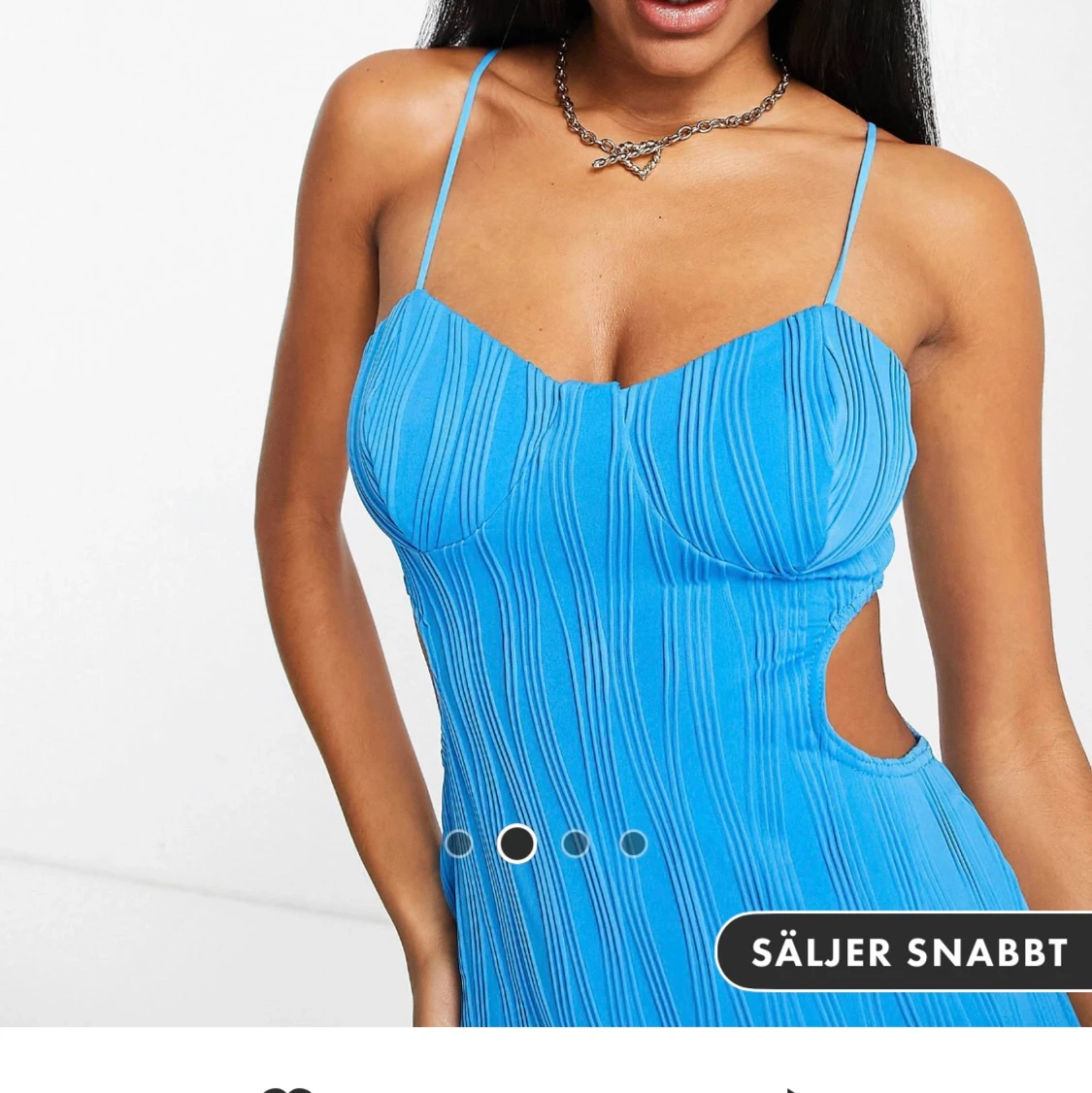 Blå klänning  - 91