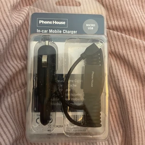 Mobil laddare  - Mobil laddare till mobilen, android, aldrig använd 