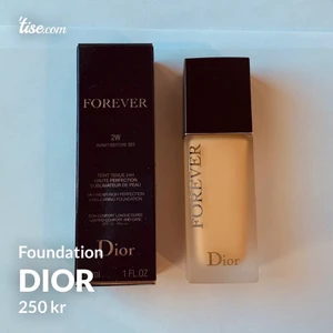 Dior foundation - Nyskick. Ord pris 535:- färg: 2W