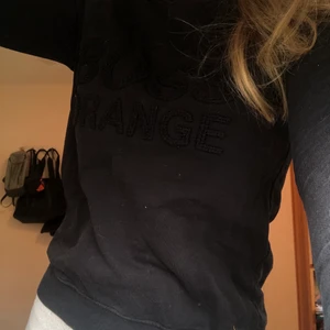 Sweatshirt - Svart, snygg sweatshirt 