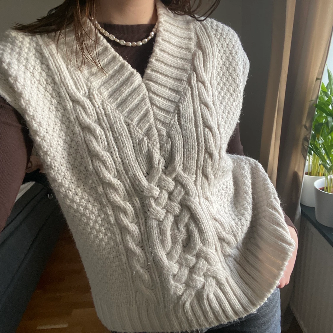 Stickad väst HM - 91