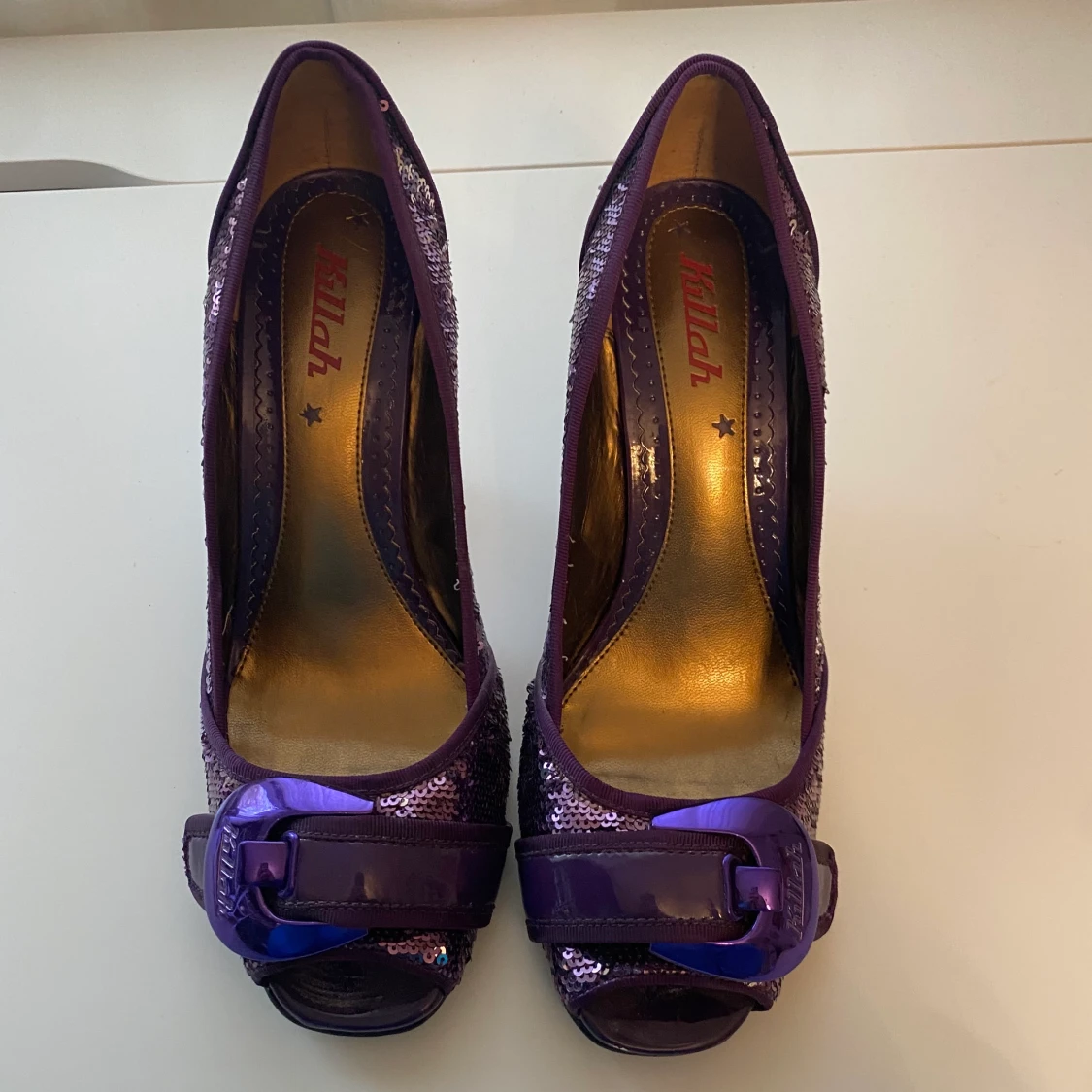 Festliga lila klackar - Killah - 90